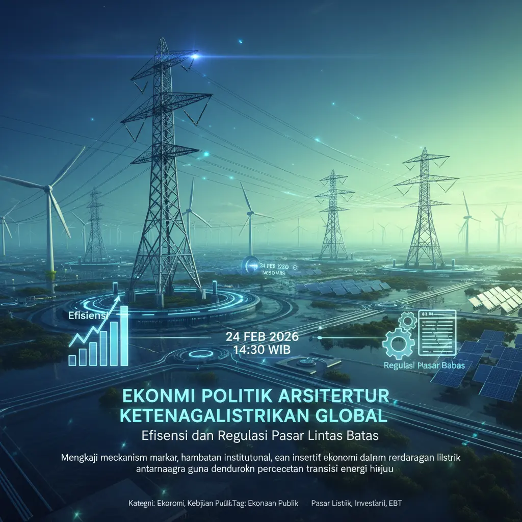 Ekonomi Politik Arsitektur Ketenagalistrikan Global: Efisiensi dan Regulasi Pasar Lintas Batas