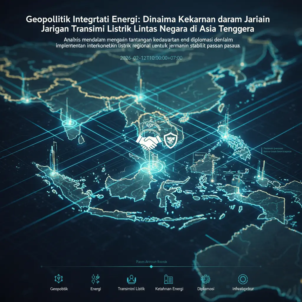 Geopolitik Integrasi Energi: Dinamika Keamanan dalam Jaringan Transmisi Listrik Lintas Negara di Asia Tenggara